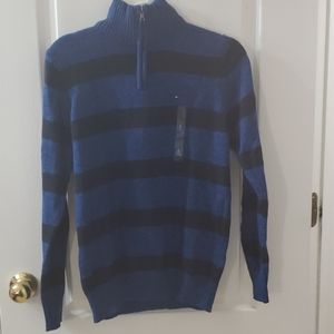 Hilfiger Boys  Half Zip Sweater 16/18